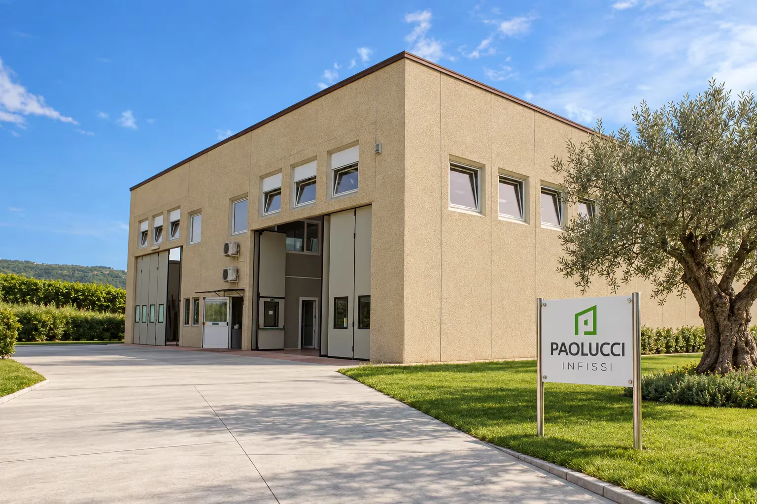 Esterno dello stabilimento Paolucci